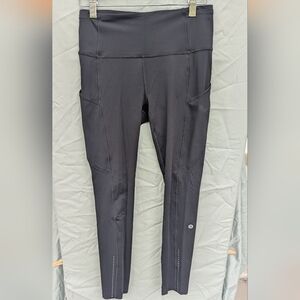 Lululemon Black Leggings Size 6 Fast And Free